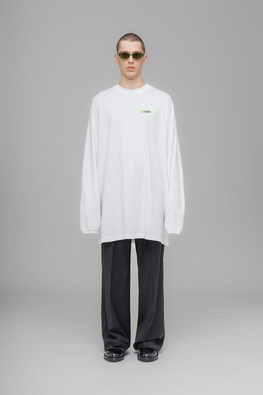 "EVERYTHING COUNTS" OVERSIZED LONGSLEEVE