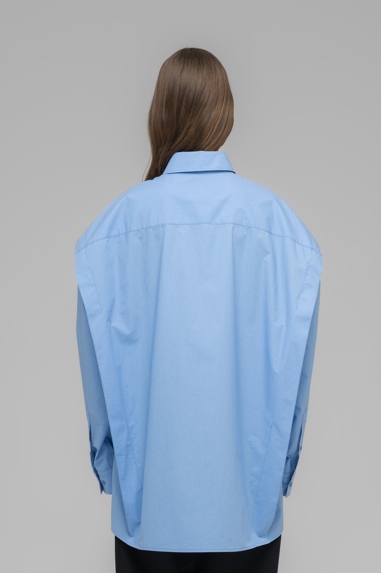 "PLEASE STEAM" OVERSIZED SHIRT