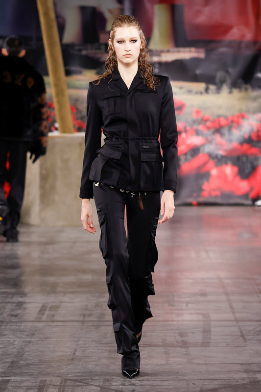 "NUCLEAR" TIGHT SUIT TROUSERS