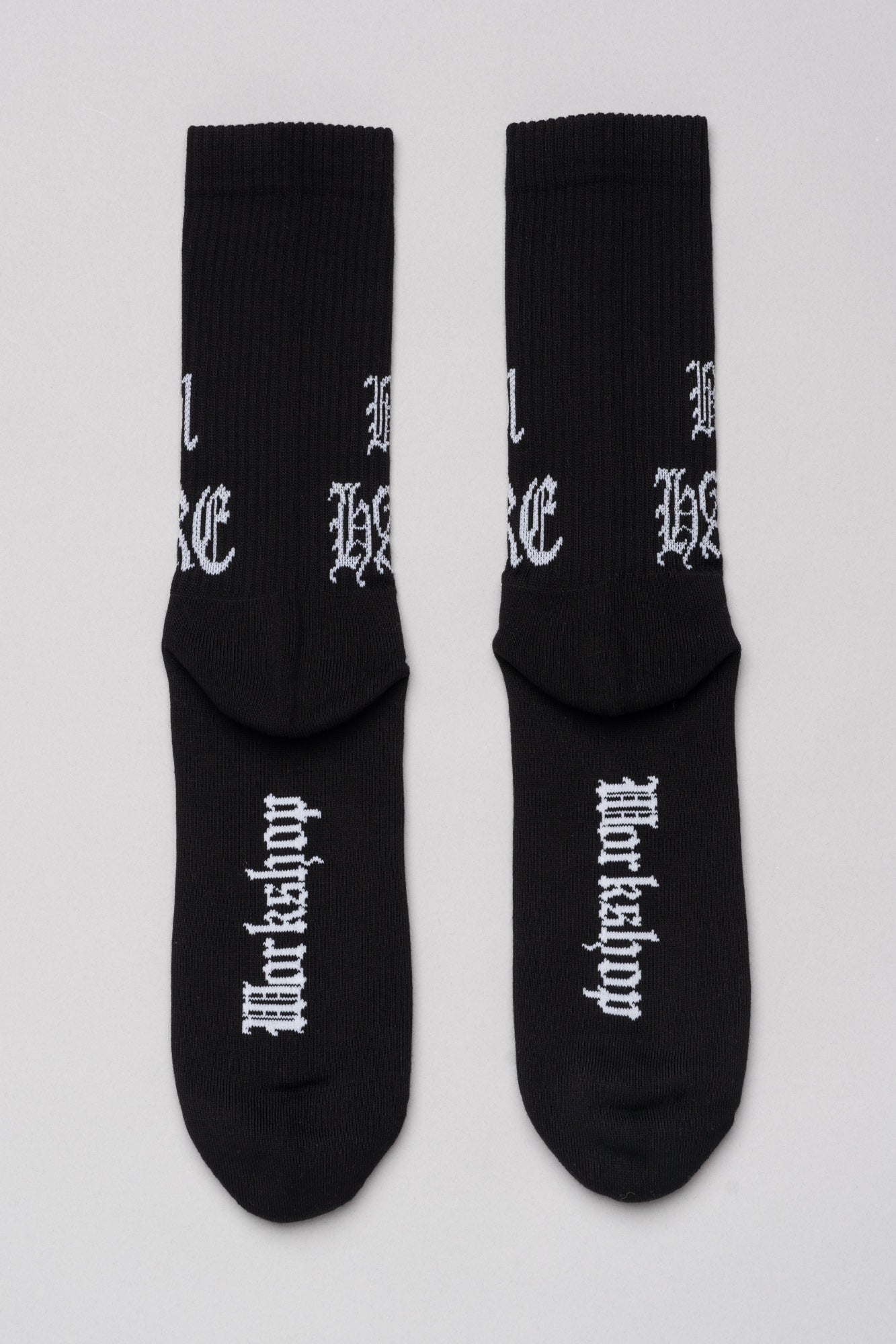 "HARDCORE SINCE 2001" SOCKS