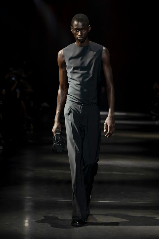 "032c OFFICE ATTIRE" CROPPED SUIT SHELL