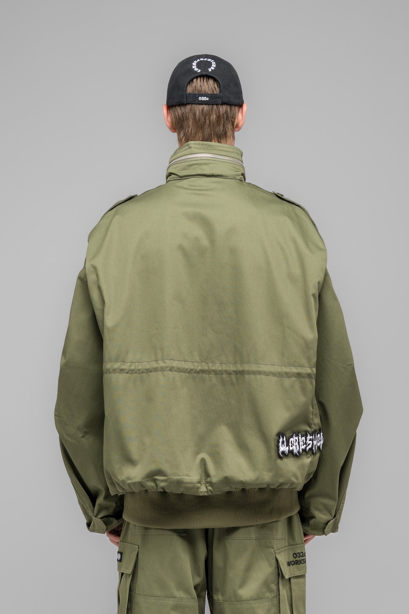 "MASKED CHOICE" BOMBER JACKET - 032c