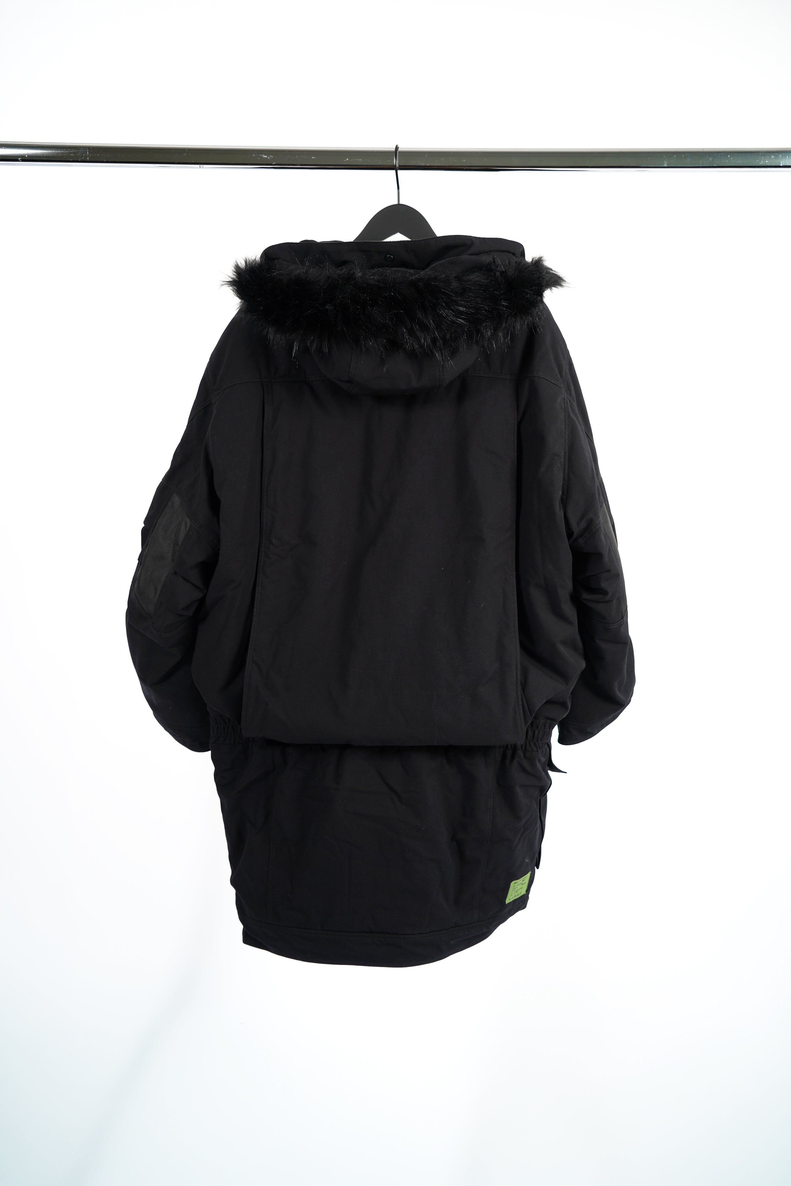 "OSL2BER" DROPPED WAIST PARKA