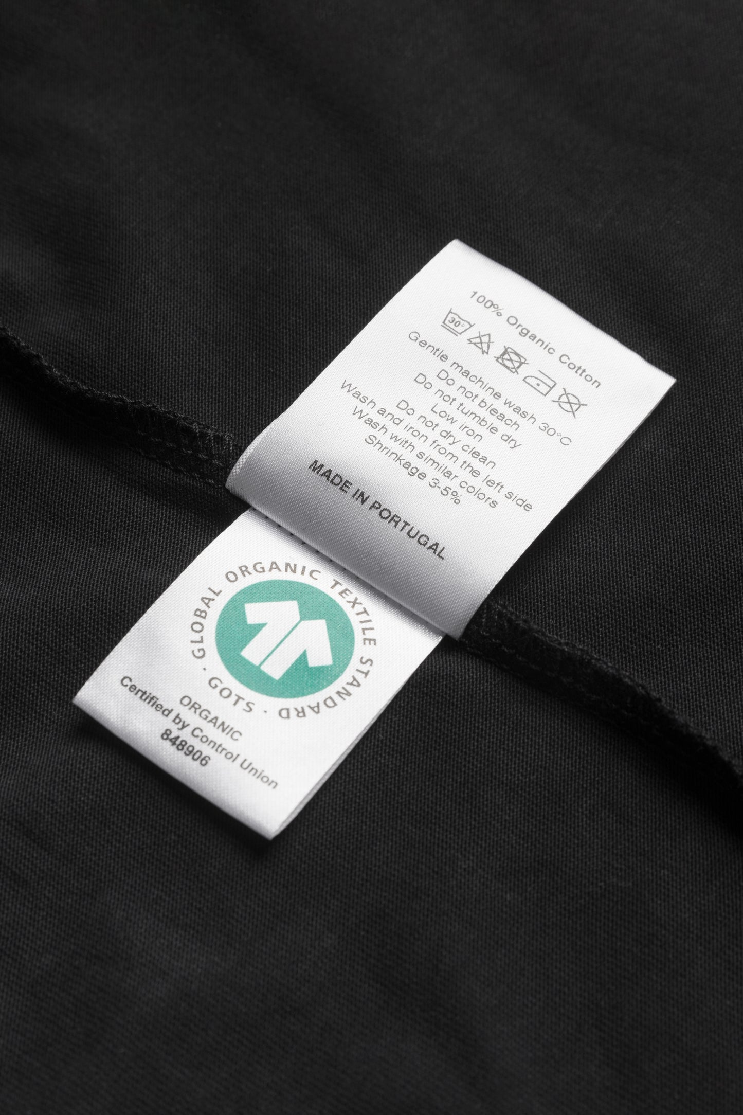 032c Classics GOTS Longsleeve Black - 032c