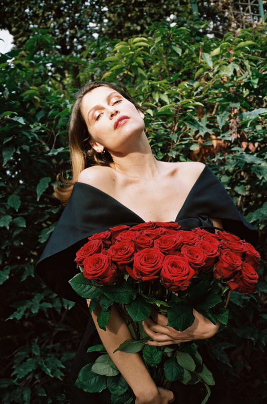 “Seduction is a philosophy, and the fashion world is nothing less than a world of temptations.” In the Garden With LAETITIA CASTA