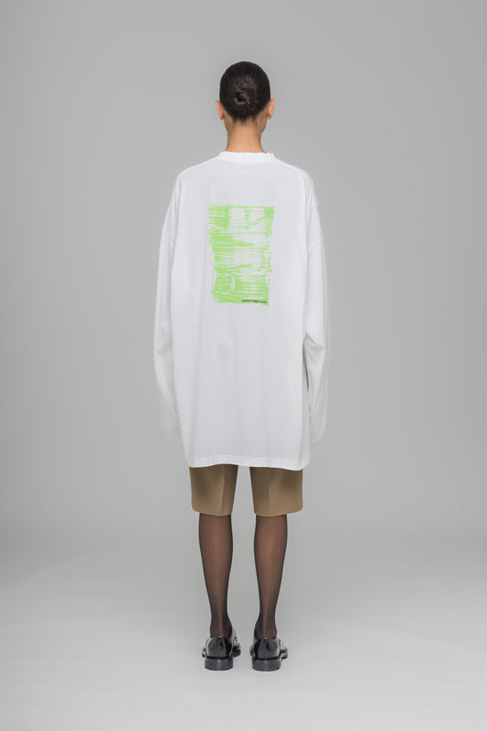 "EVERYTHING COUNTS" OVERSIZED LONGSLEEVE
