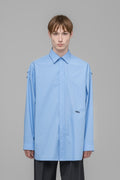 "PLEASE STEAM" OVERSIZED SHIRT
