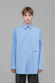 "PLEASE STEAM" OVERSIZED SHIRT