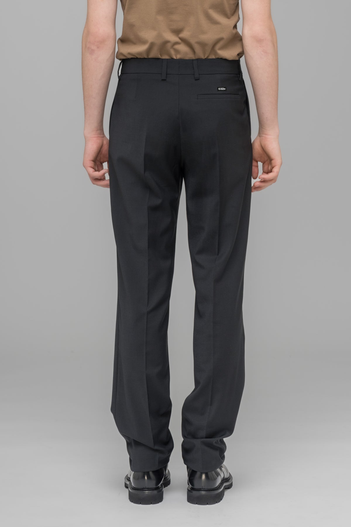 "032c OFFICE ATTIRE" STRAIGHT LEG SUIT PANTS