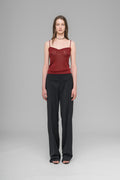"032c OFFICE ATTIRE" LOOSE CUT SUIT TROUSERS
