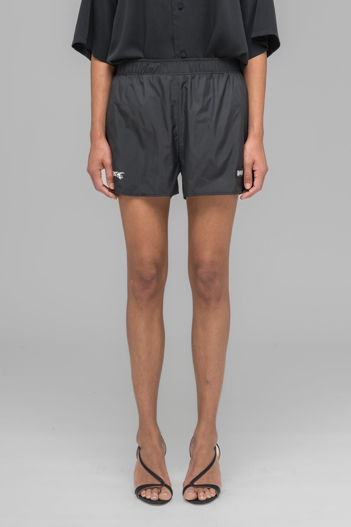 "NO MORE TEARS" SWIM SHORTS