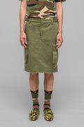 "MASKED CHOICE" CARGO SKIRT - 032c