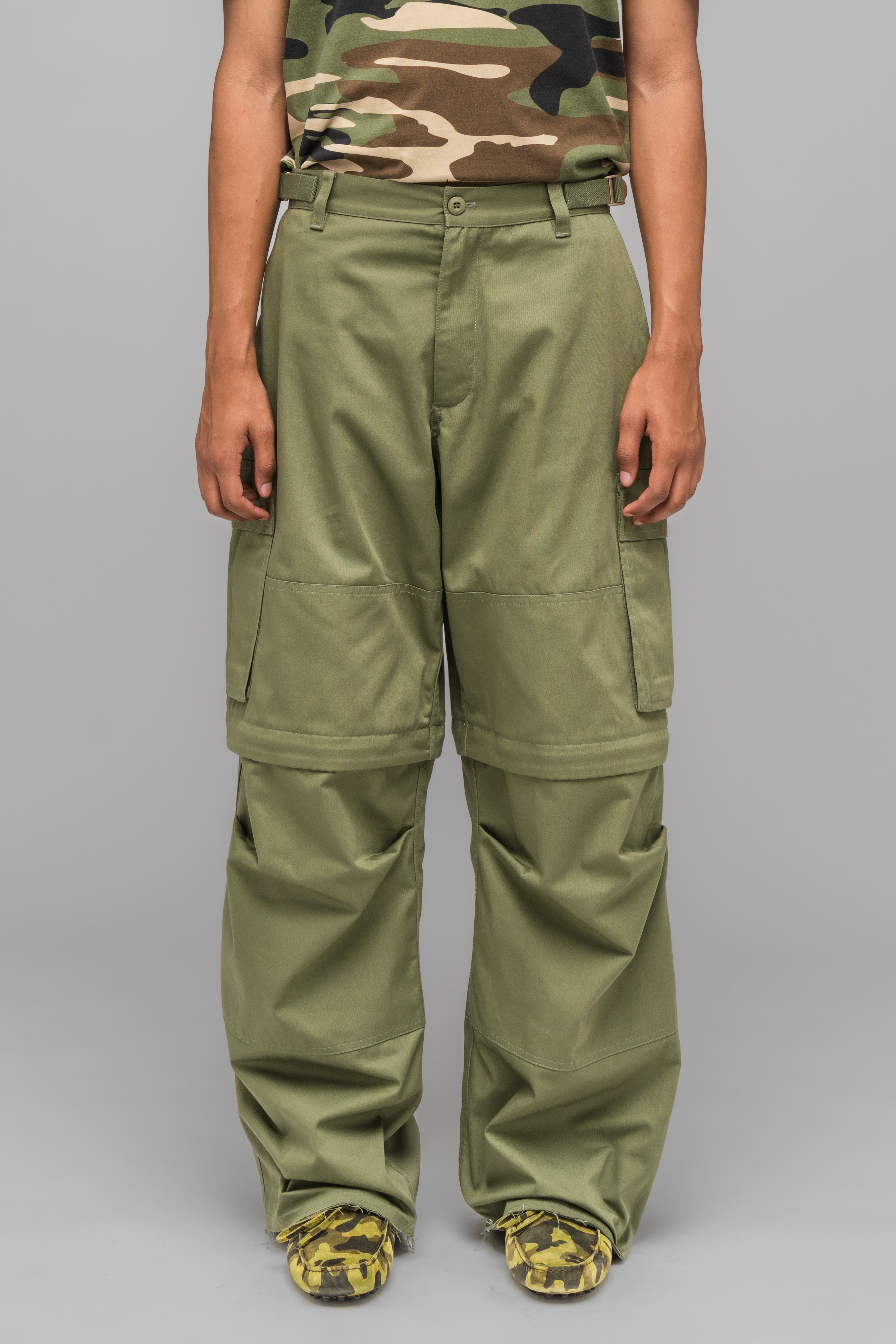"MASKED CHOICE" CARGO PANTS - 032c