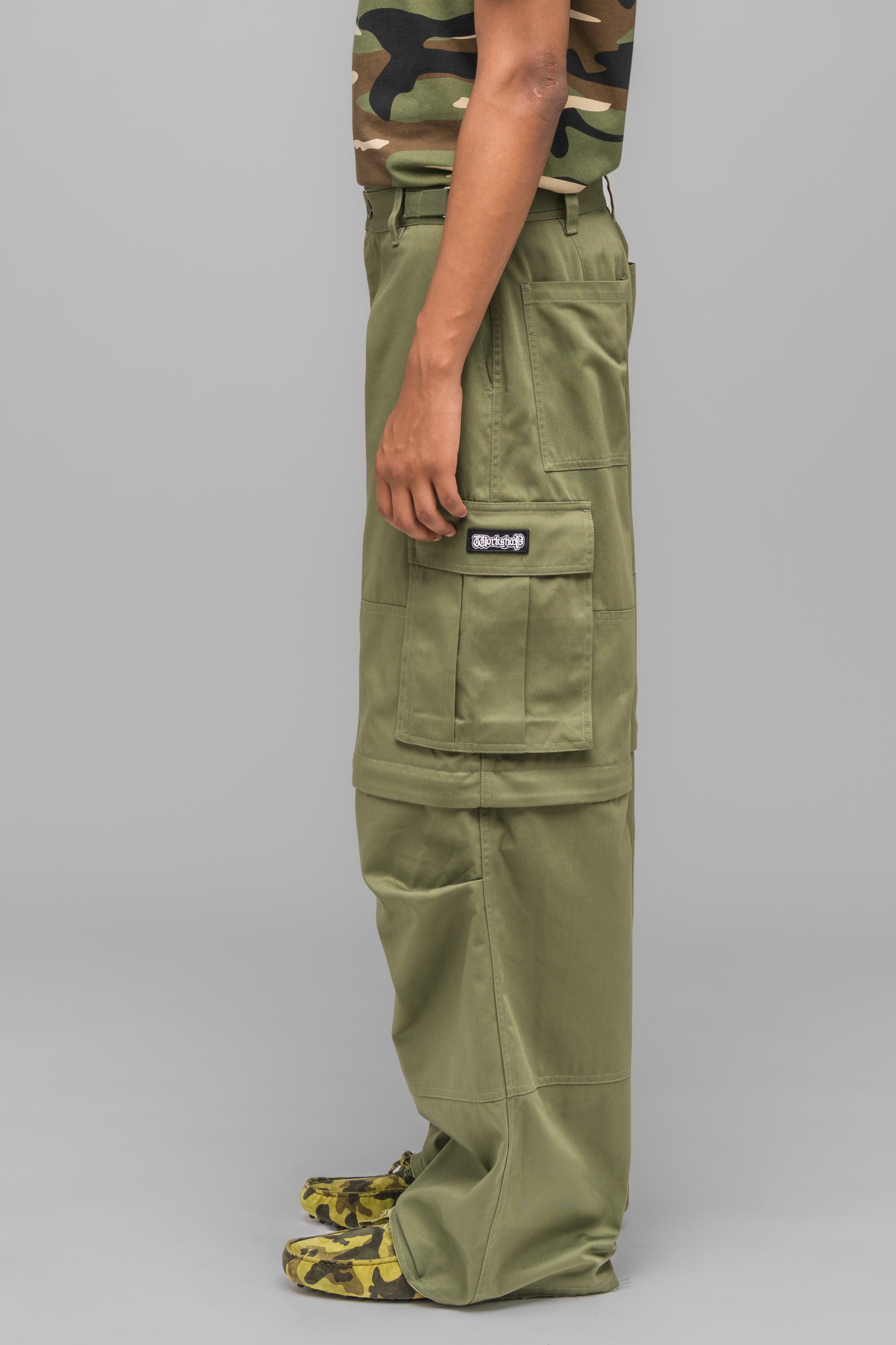 "MASKED CHOICE" CARGO PANTS - 032c