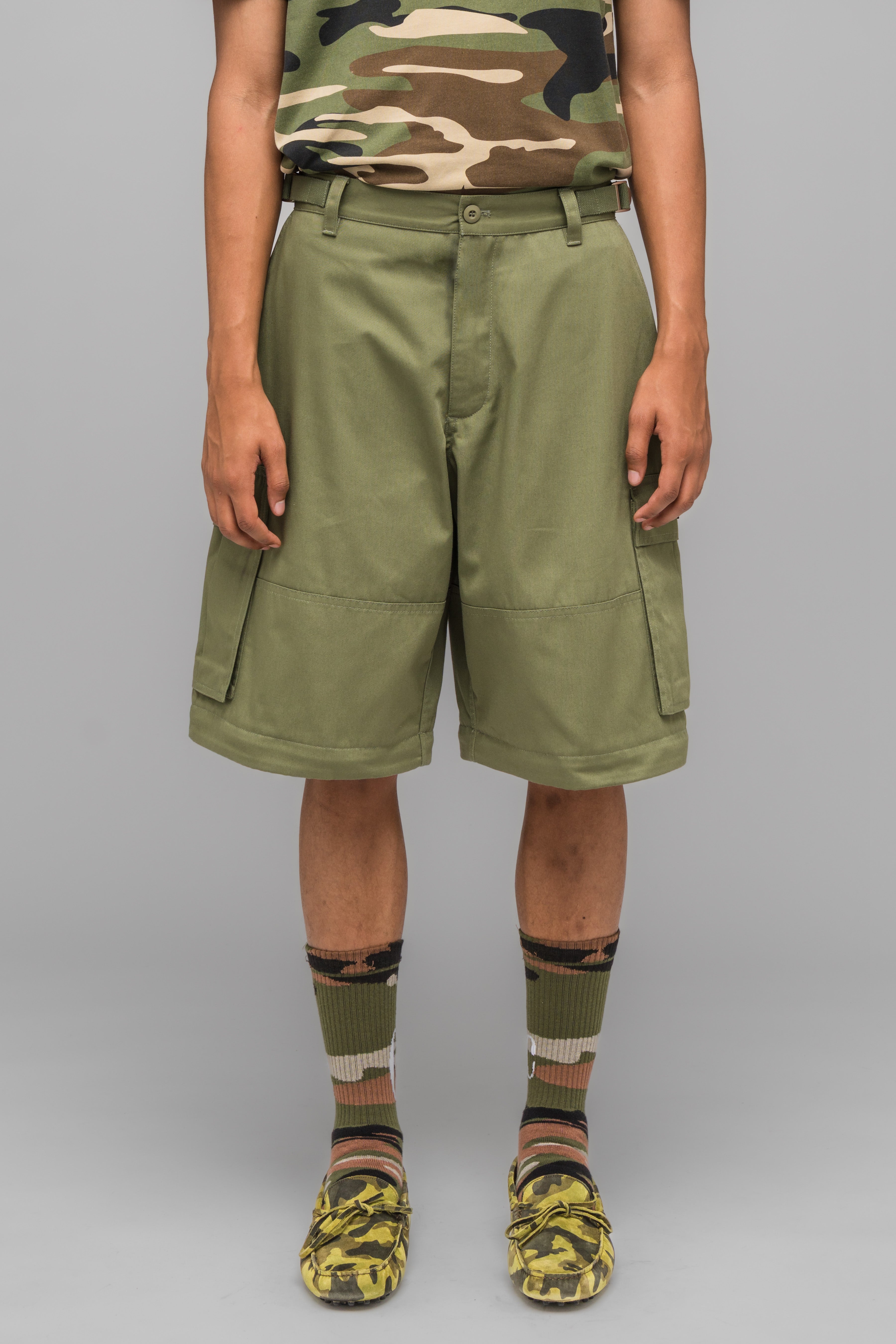 "MASKED CHOICE" CARGO PANTS - 032c
