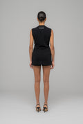 "SUPER BAD" JERSEY DRESS AND HOTPANTS