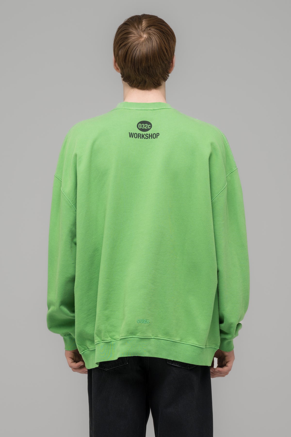 "LUCKY STRIKE" OVERSIZED CREWNECK