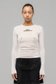 "BLACK SUN" FINE RIB LONGSLEEVE
