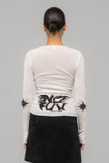 "BLACK SUN" FINE RIB LONGSLEEVE