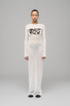 "BLACK SUN" FINE RIB DRESS
