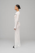 "BLACK SUN" FINE RIB DRESS