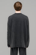 "HARDCORE WELLNESS" OVERSIZED LONGSLEEVE