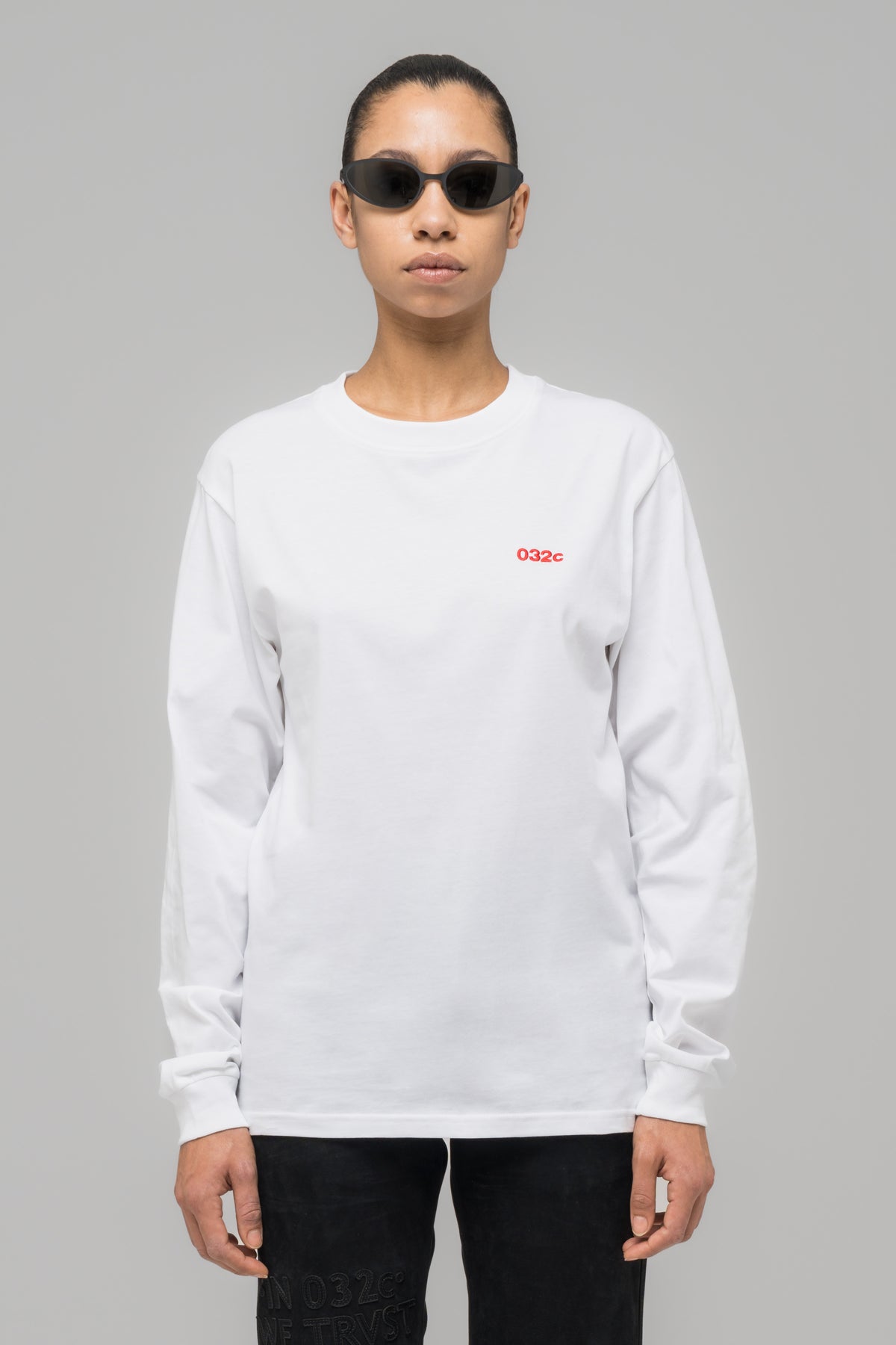 032c Classics GOTS Longsleeve White