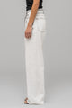 "DOWN TO EARTH" WIDE LEG JEAN WASHED GREY