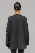 "HARDCORE WELLNESS" OVERSIZED LONGSLEEVE