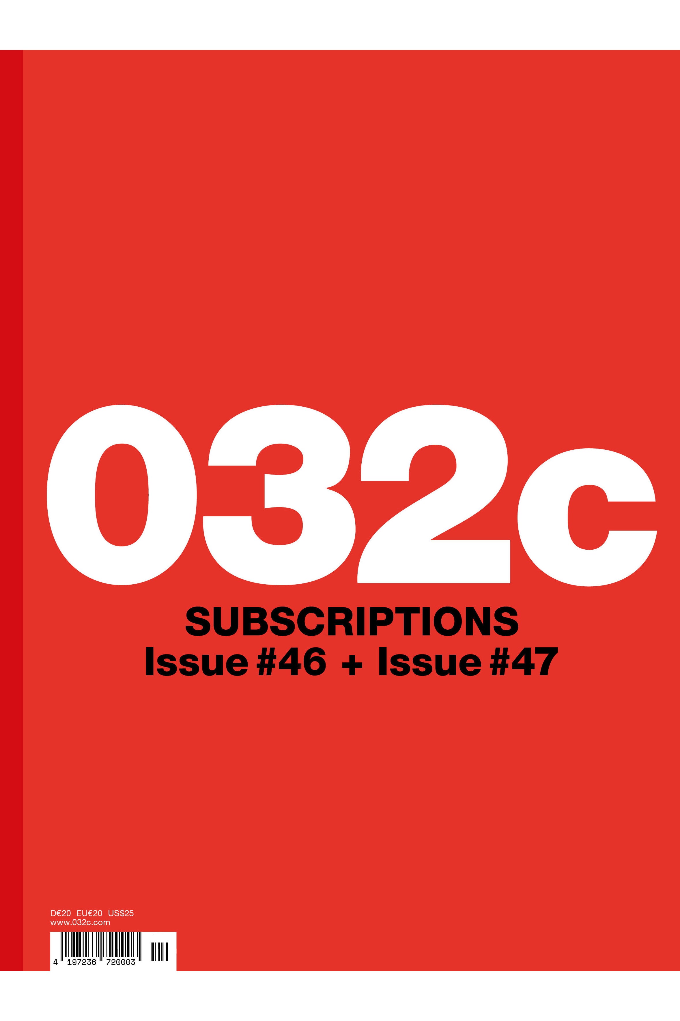 032c 1ST ISSUE 
