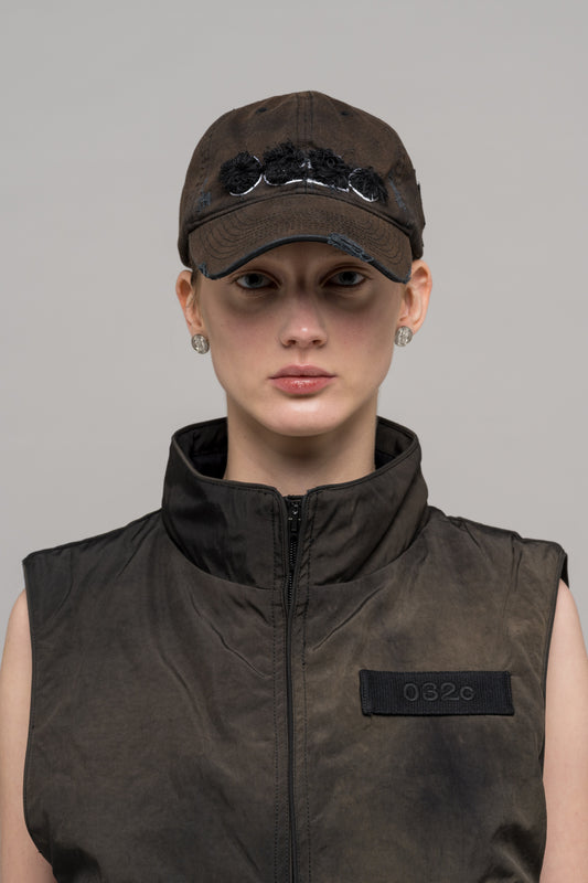 DISTRESSED LOGO CAP