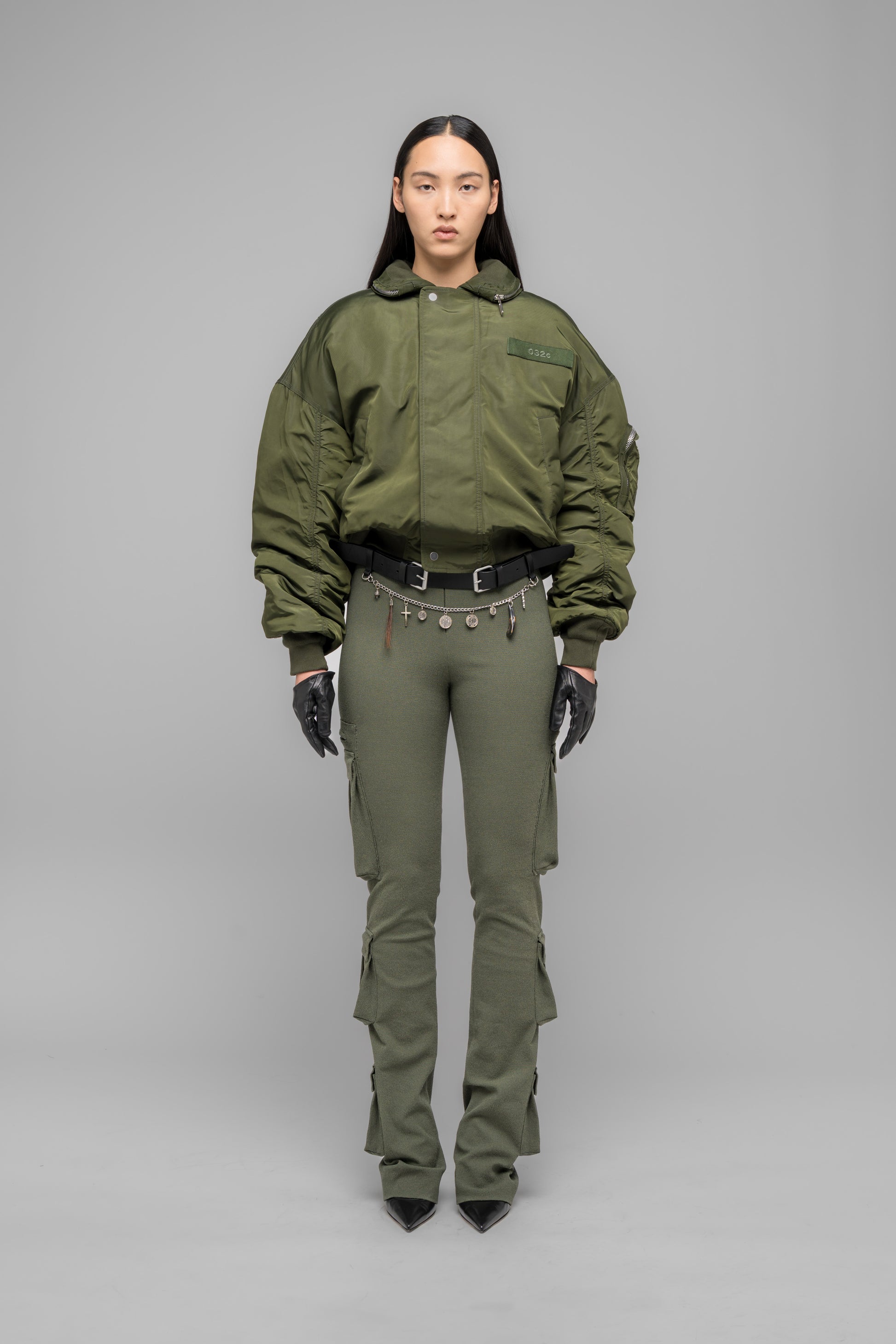 "HUNTING" BOMBER JACKET