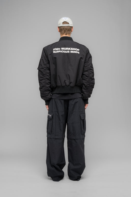 "SUSPICIOUS MINDS" BOMBER JACKET