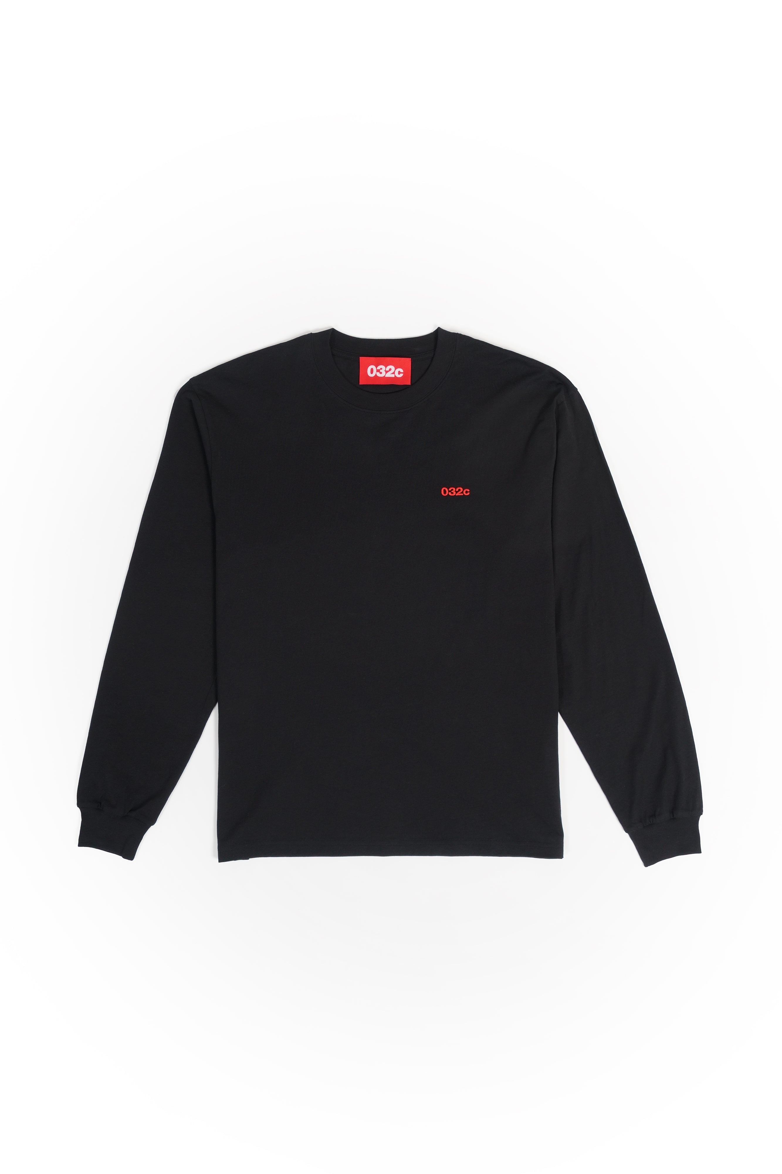 032c Classics GOTS Longsleeve Black - 032c