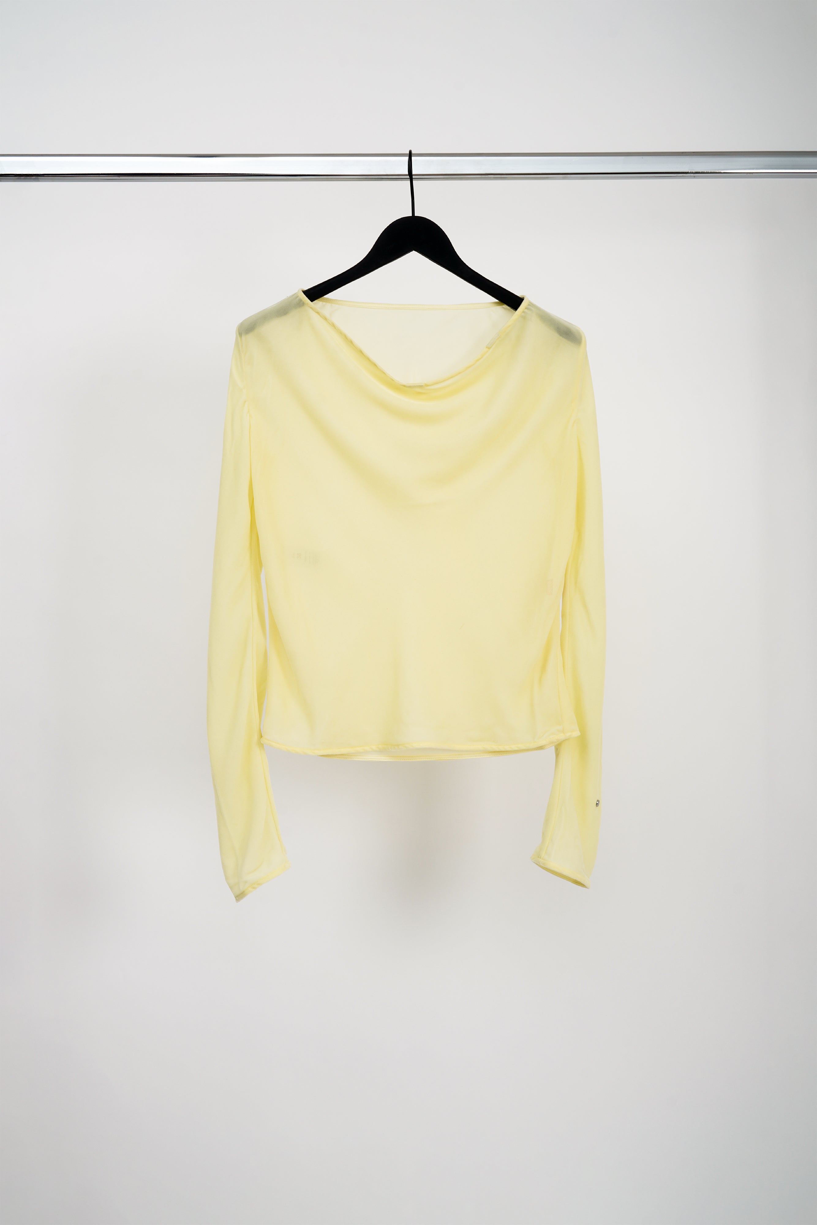 "GOLDEN ORB" WOVEN PLEAT TOP