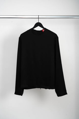 "OCELLI" FLUID EVENING ZIP TOP