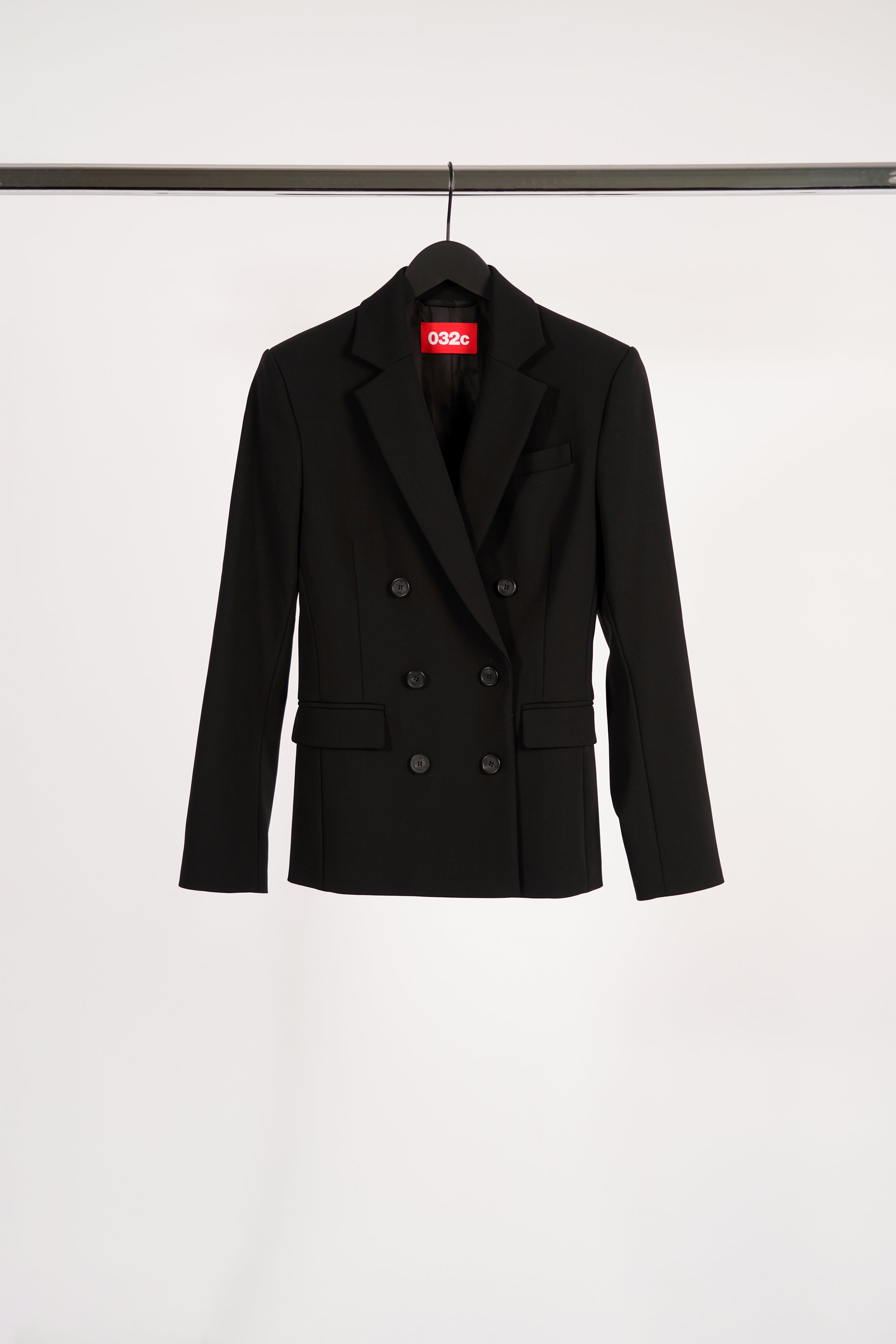 "PORTRAIT" DOUBLE BREASTED SUIT JACKET