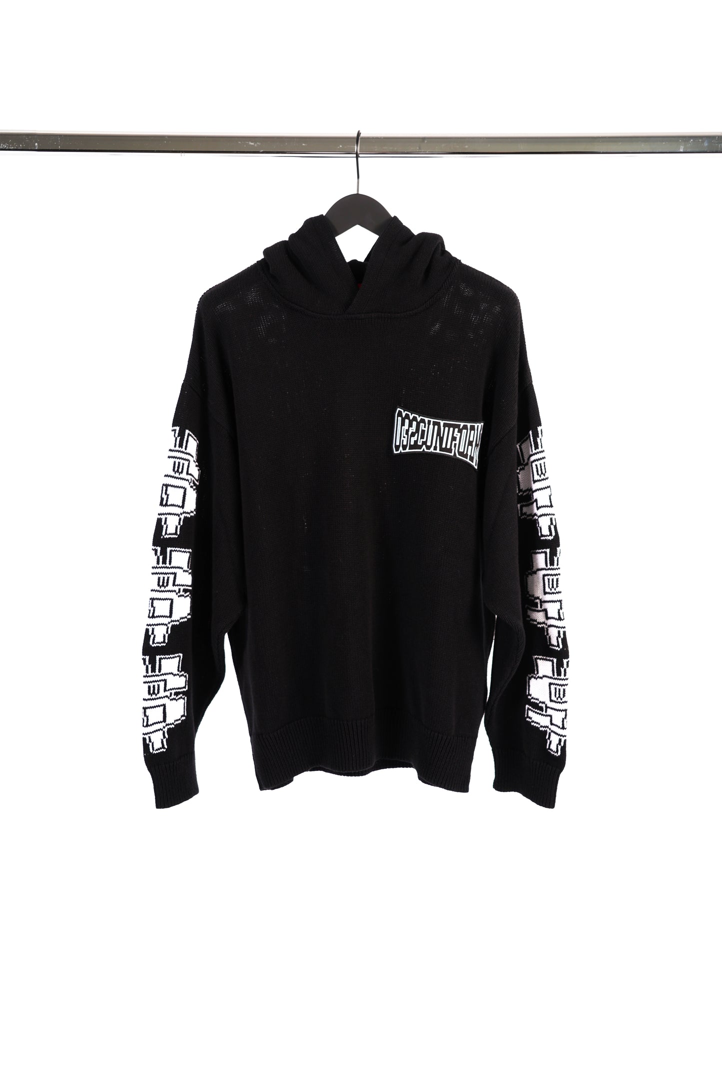 "ONE DOLLAR BILL" KNIT HOODIE