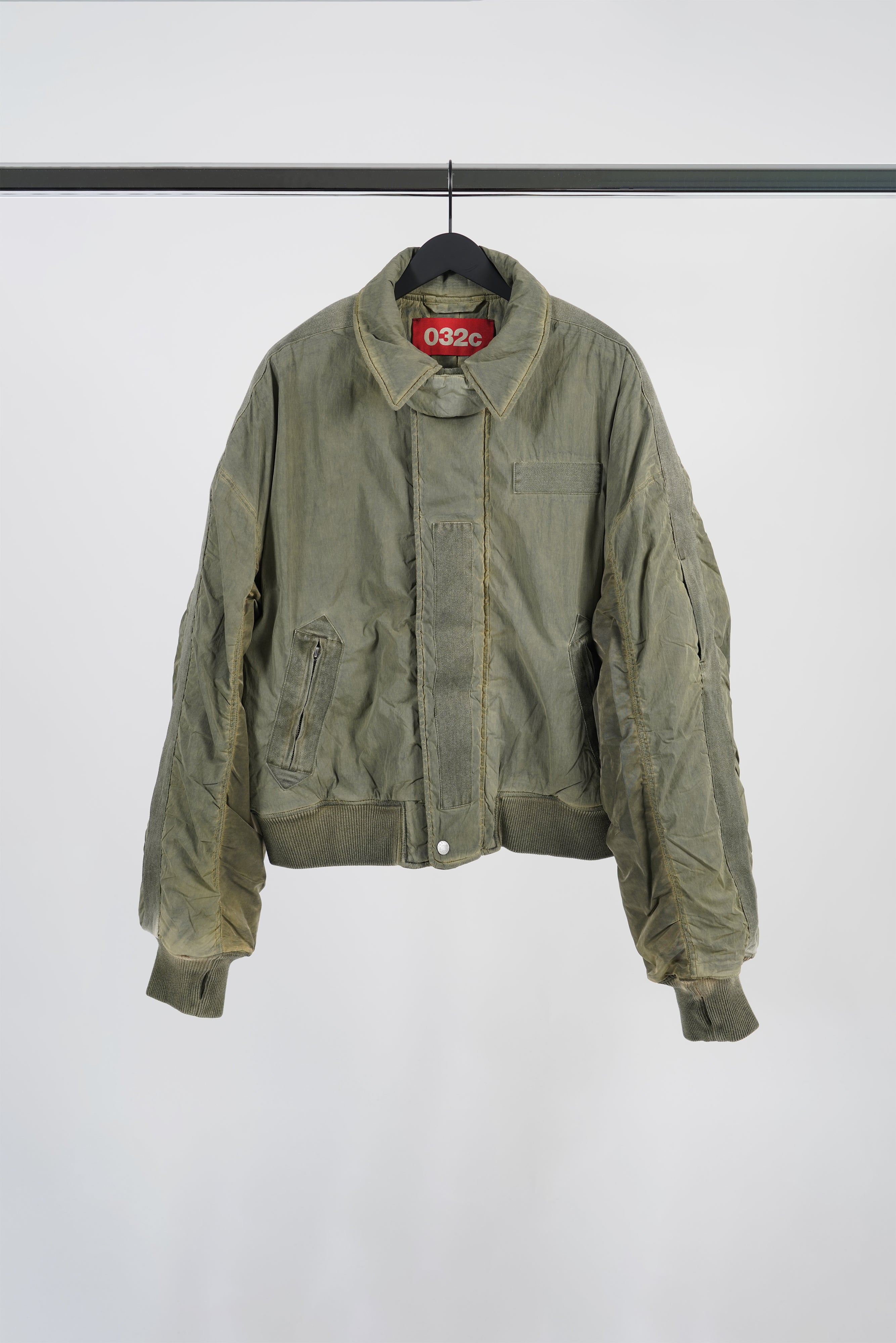 "CLAY" UTILITY BOMBER JACKET