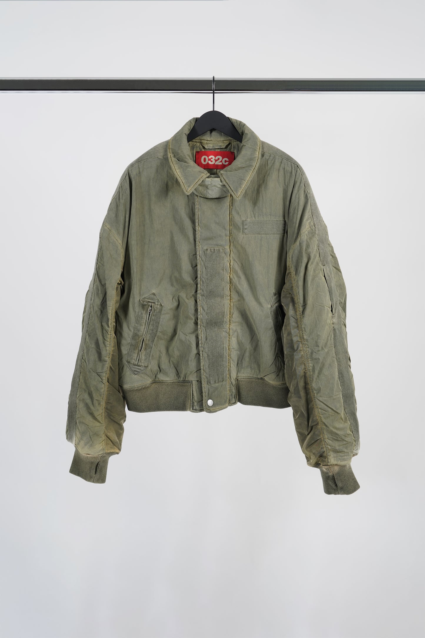 "CLAY" UTILITY BOMBER JACKET