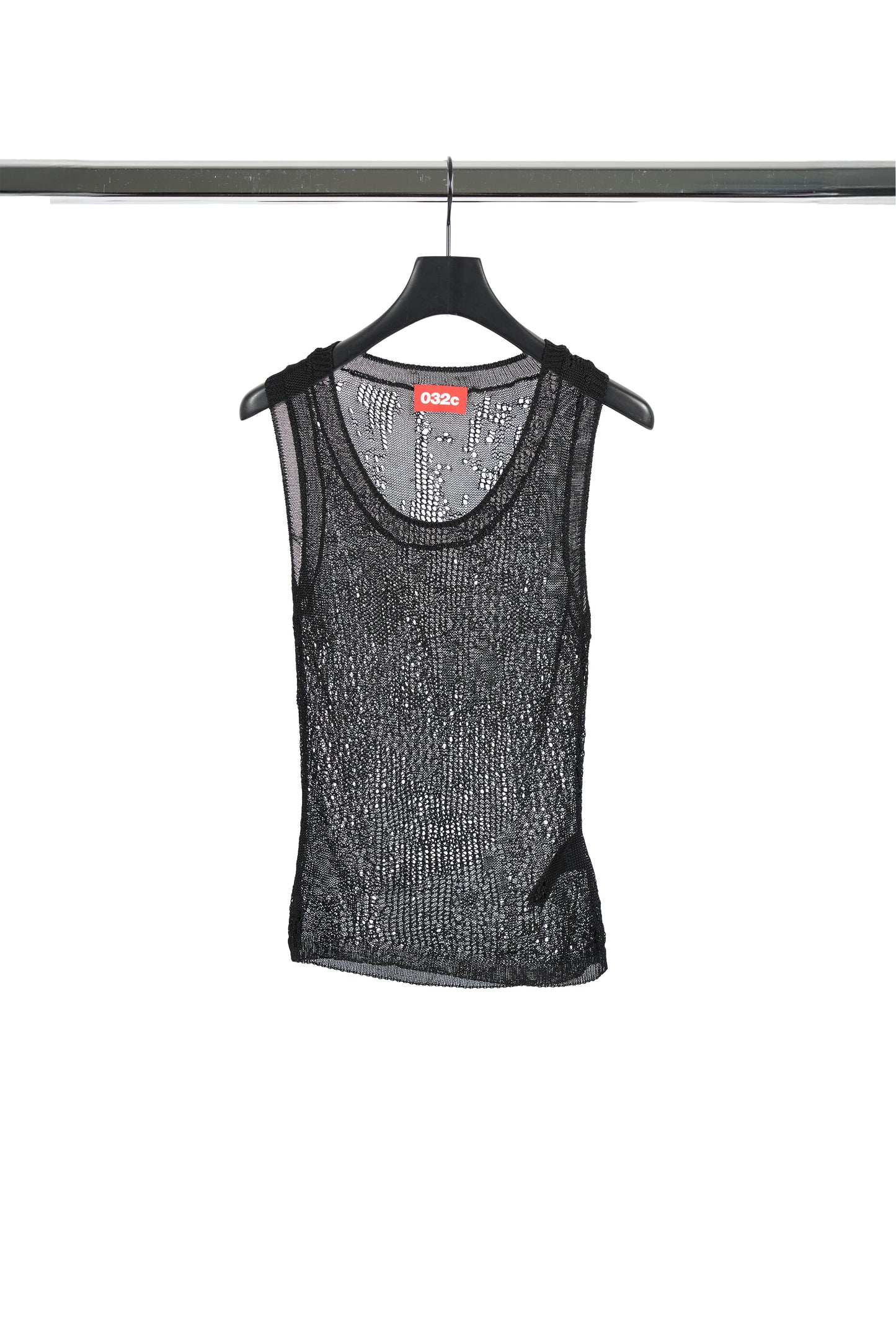 "FRACTURED" SLEEVELESS TOP