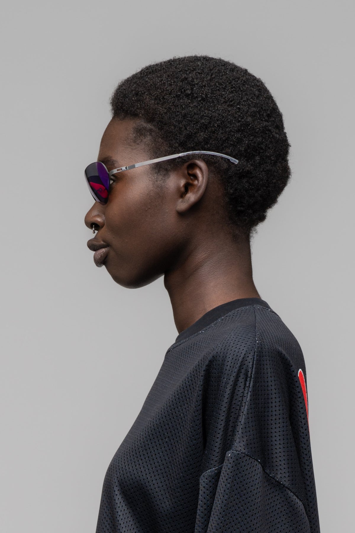 MYKITA | 032c ALPINE Sunglasses Violet Flash