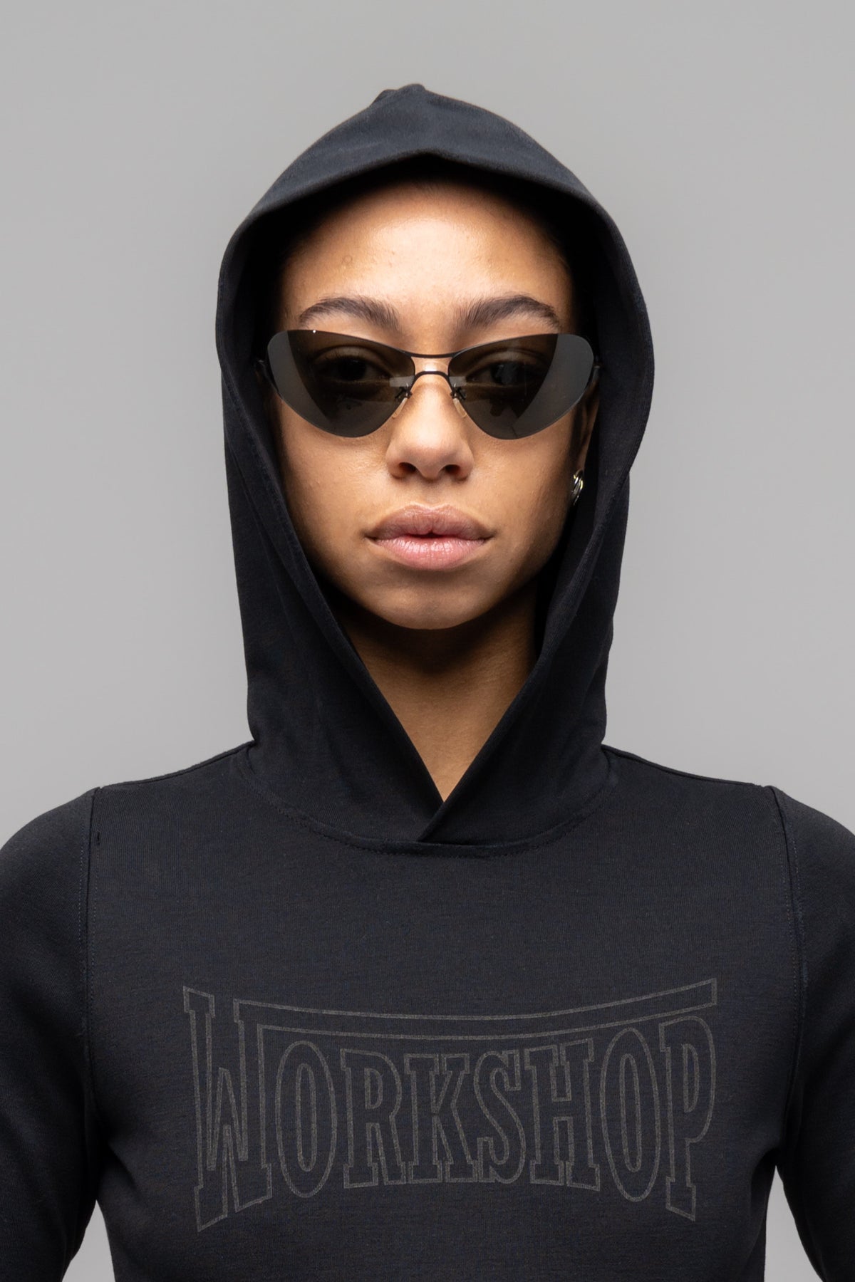 MYKITA | 032c ALPINE Sunglasses Black Solid