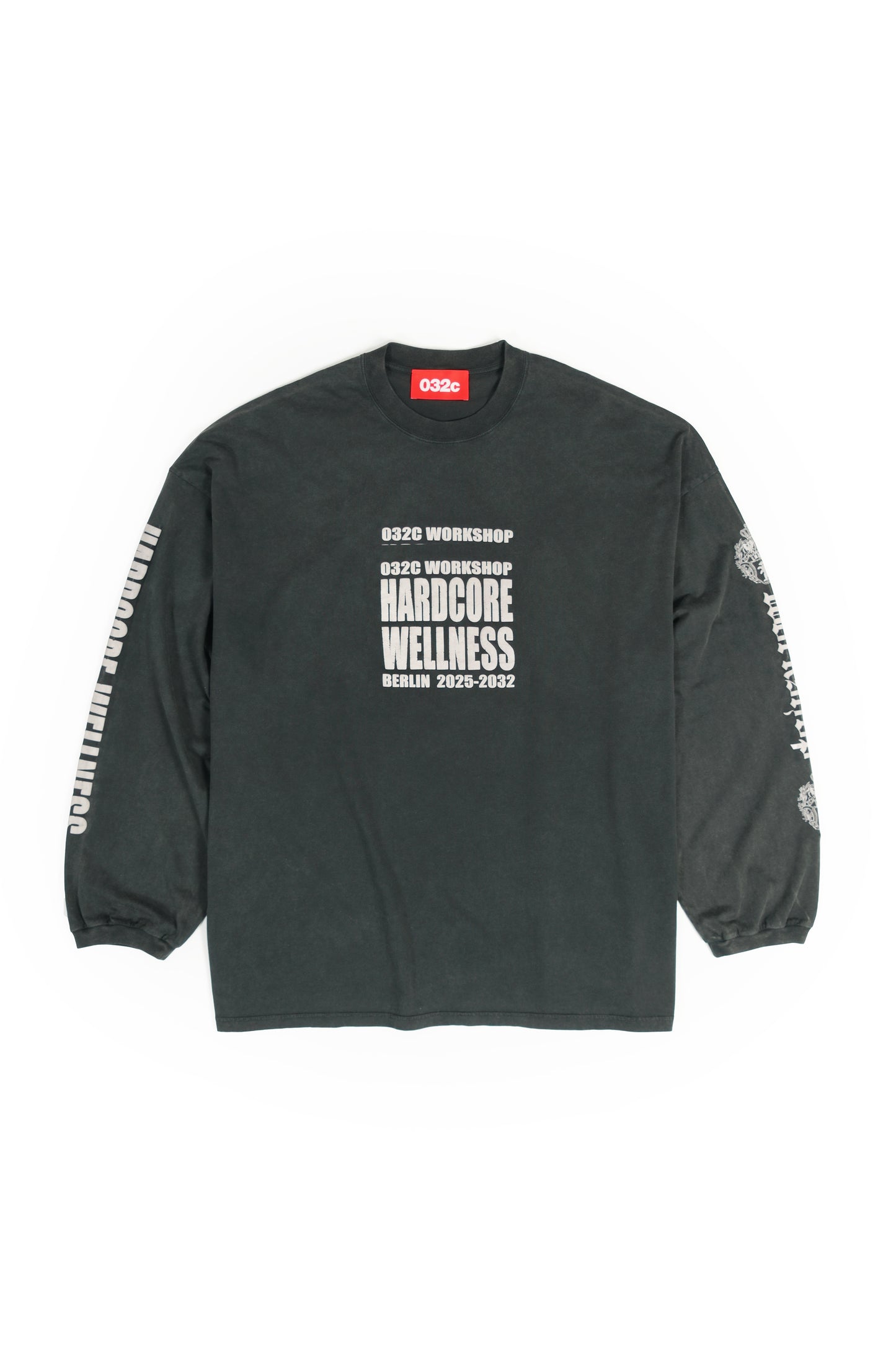 "HARDCORE WELLNESS" OVERSIZED LONGSLEEVE - 032c