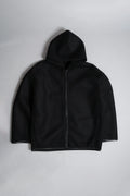 NEOPRENE ZIP UP HOODED JACKET