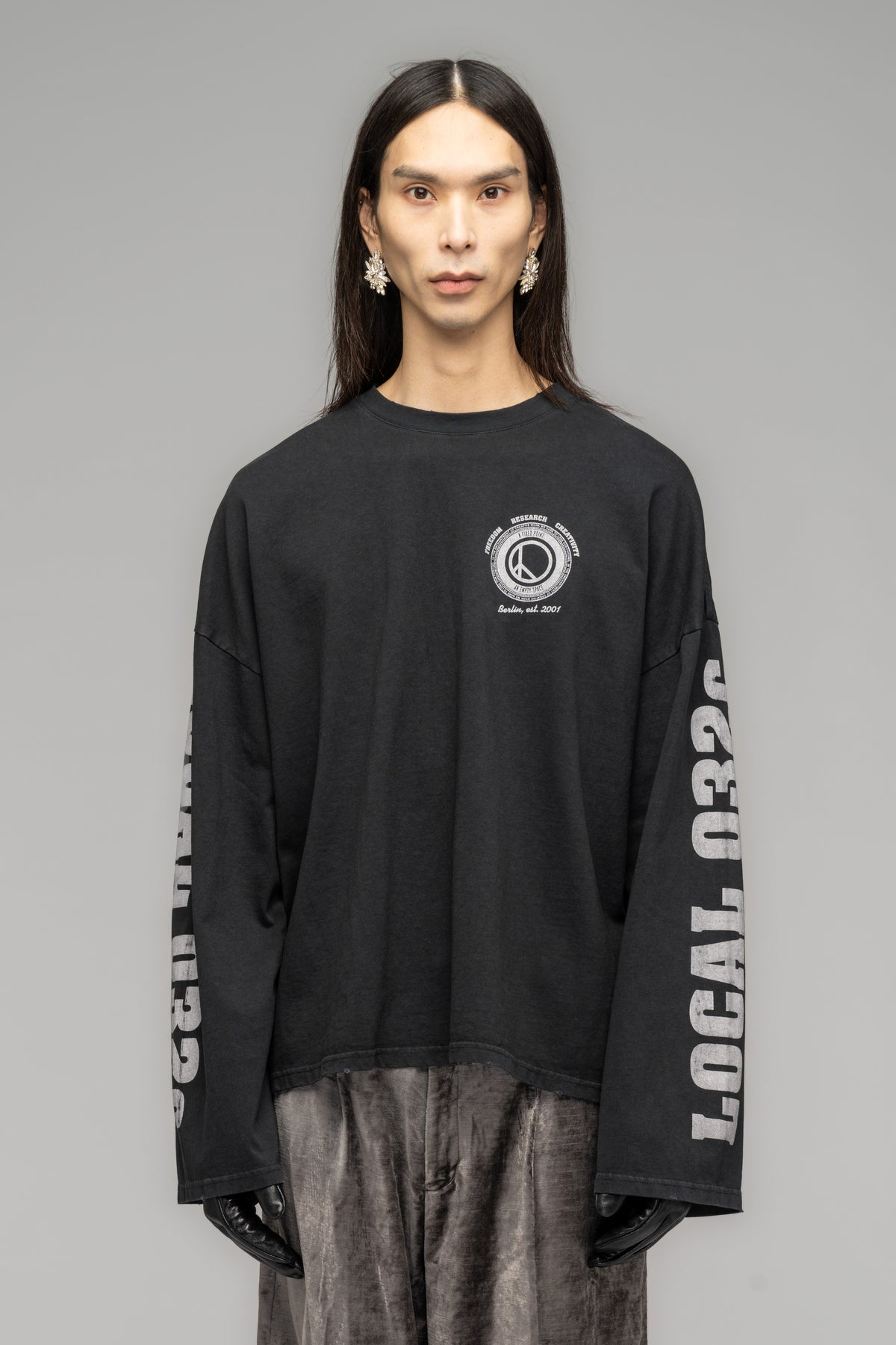 ''REPETITION'' LOCAL BOXY LONGSLEEVE