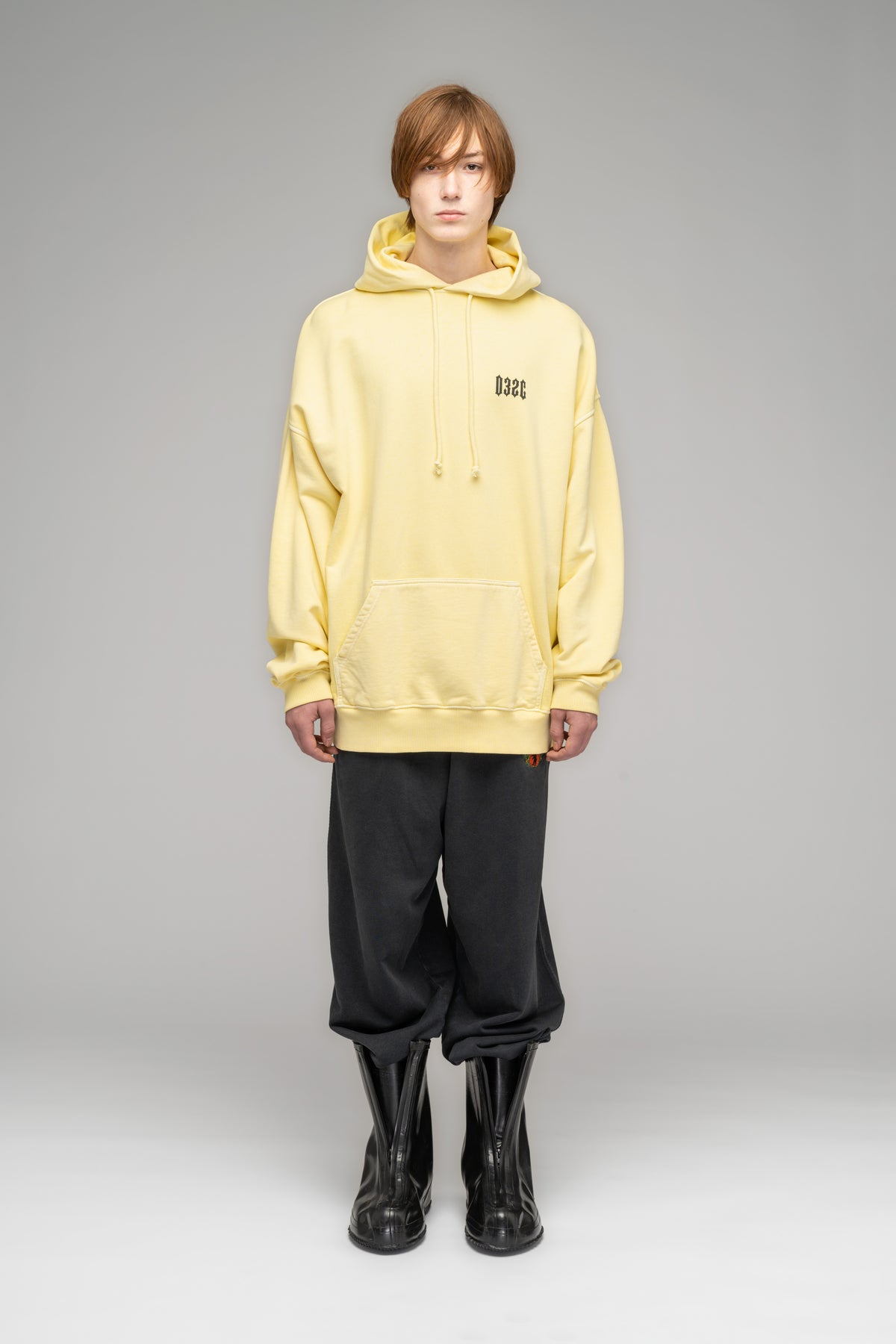 "PLASTIC YELLOW" RECOLLECTION BUBBLE HOODIE