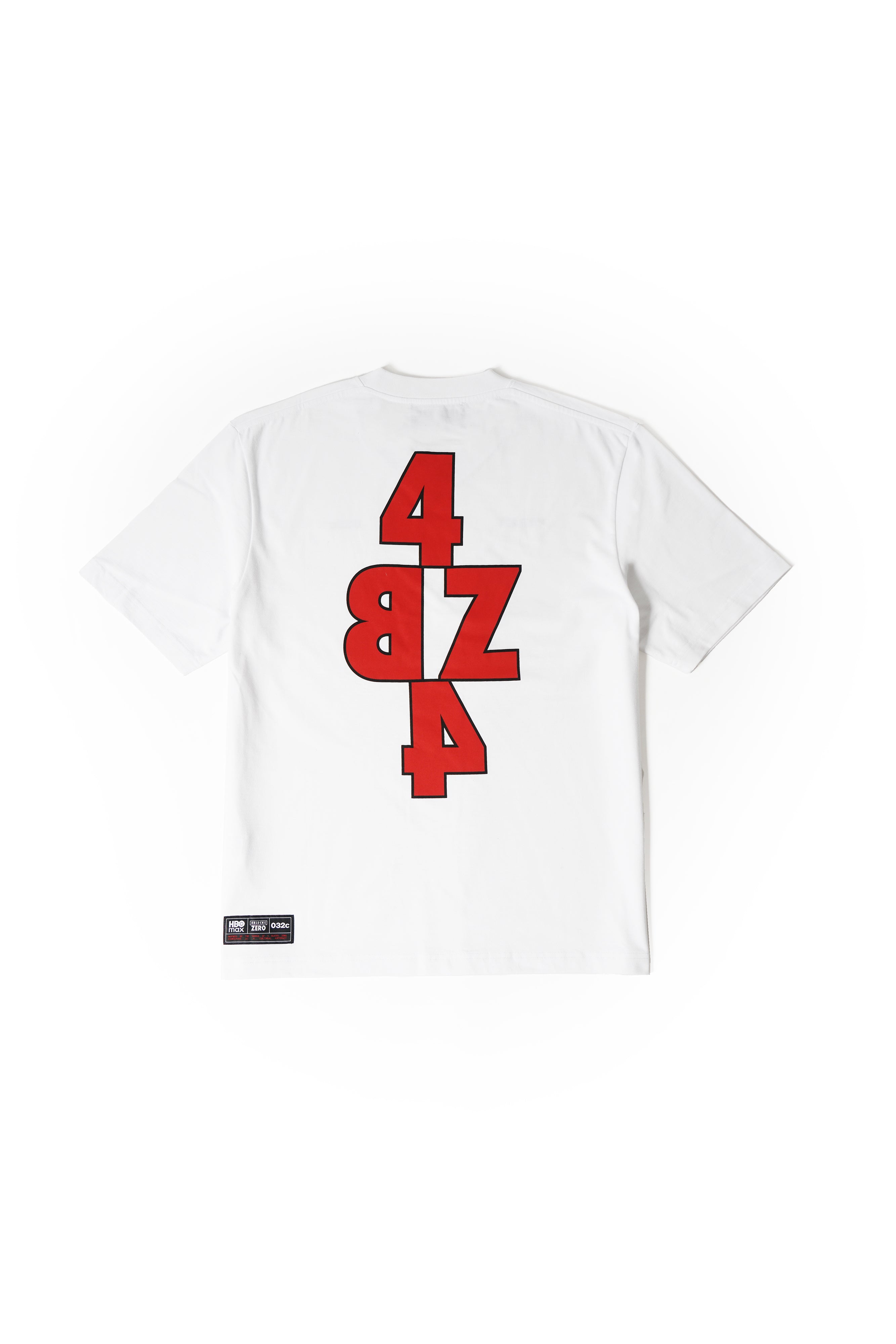 “4BZ4” V-NECK T-SHIRT WHITE