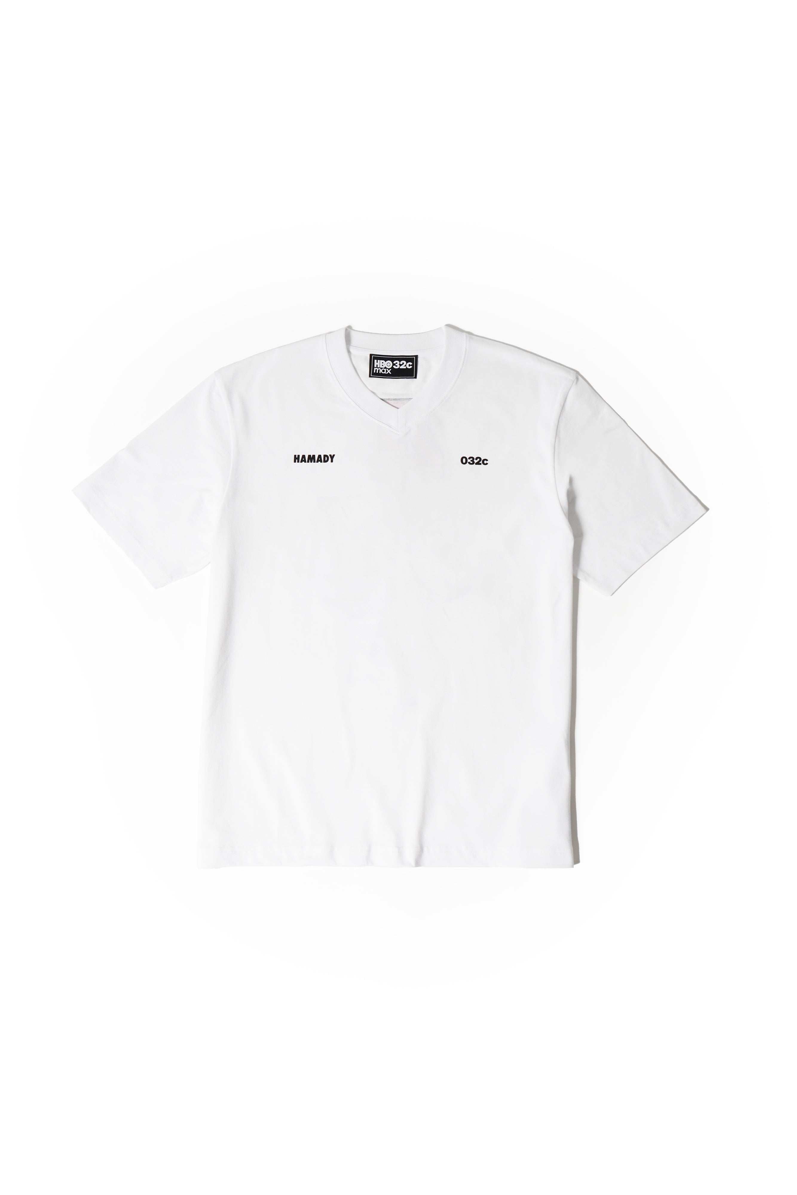 “4BZ4” V-NECK T-SHIRT WHITE