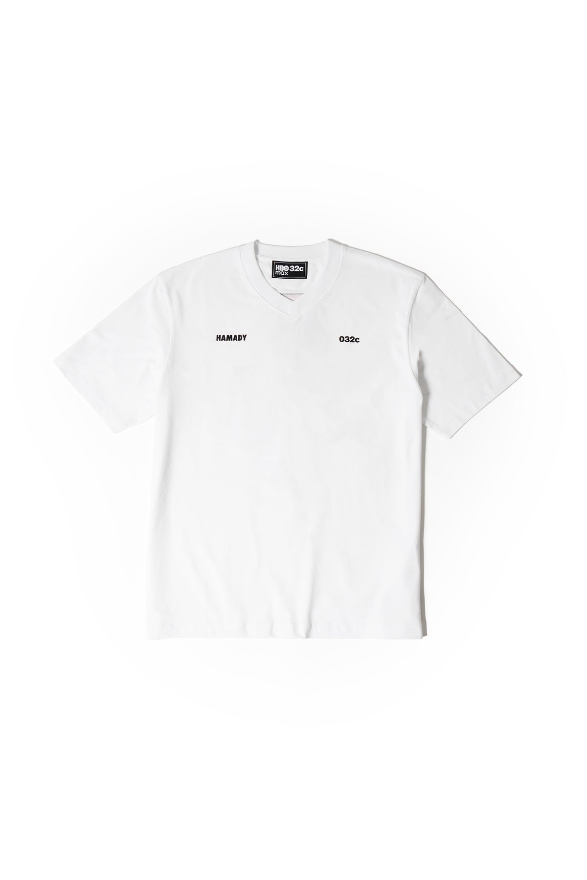 “4BZ4” V-NECK T-SHIRT WHITE